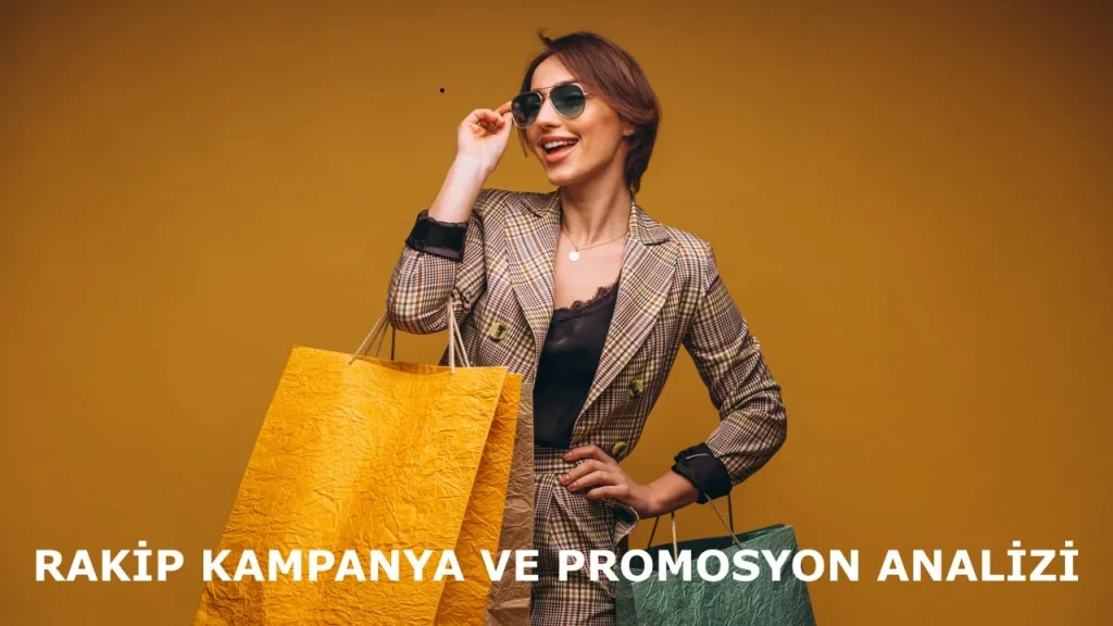 Rakip kampanya ve promosyon analizi - alışveriş